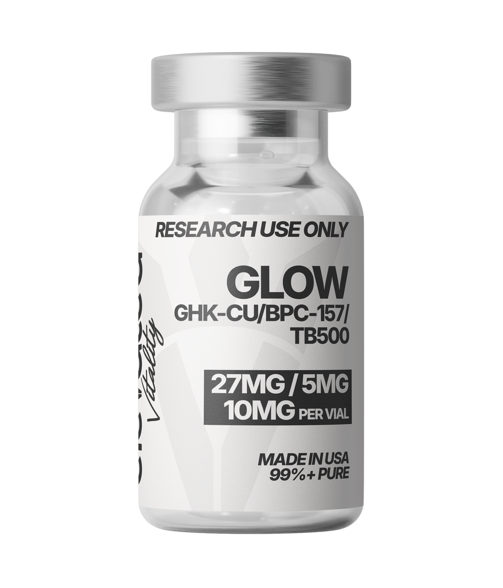 GLOW GHK-CU (27mg) / BPC-157 (5mg) / TB500 (10mg)