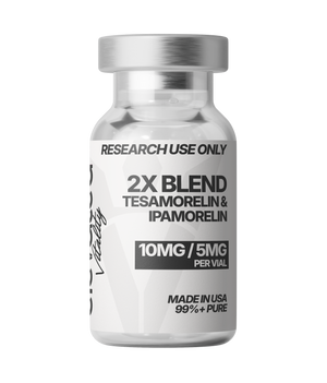 2X Blend Tesamorelin (10mg) / Ipamorelin (5mg)