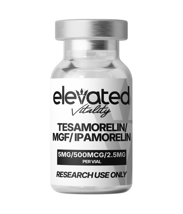 3X Blend Tesamorelin (5mg) / MGF (500mcg) / Ipamorelin (2.5mg)