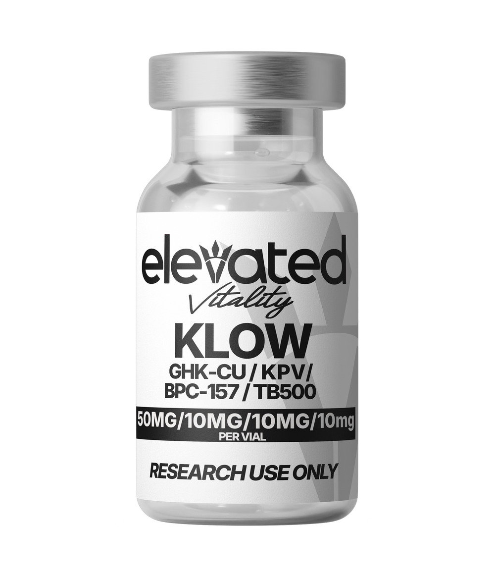 KLOW 80 - GHK-Cu (50mg) / KPV (10mg) / BPC-157 (10mg) / TB500 (10mg)